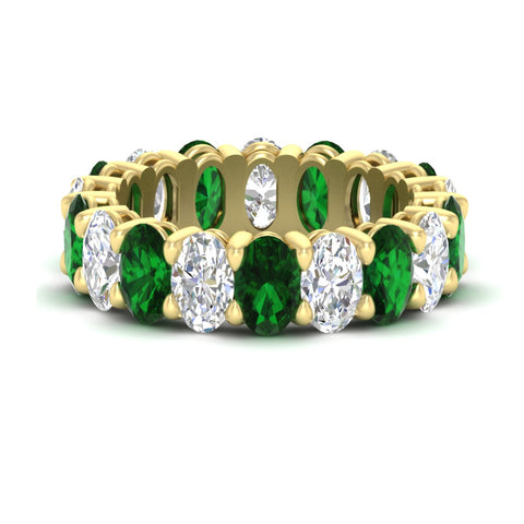 9-carat-oval-diamond-luxury-eternity-ring-with-emerald-in-yellow-gold-fdewb8324ovgemgrsleep-6.00x4.00mm-nl-yg