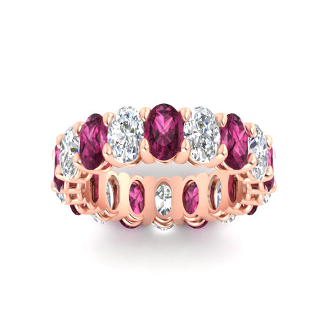 9-carat-oval-diamond-luxury-eternity-ring-with-pink-sapphire-in-rose-gold-fdewb8324ovgsadrpiangle5-6.00x4.00mm-nl-rg