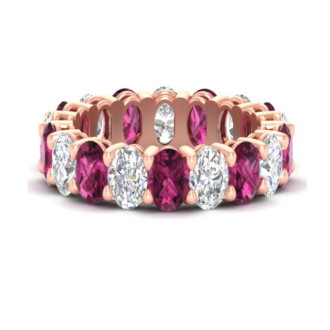 9-carat-oval-diamond-luxury-eternity-ring-with-pink-sapphire-in-rose-gold-fdewb8324ovgsadrpisleep-6.00x4.00mm-nl-rg