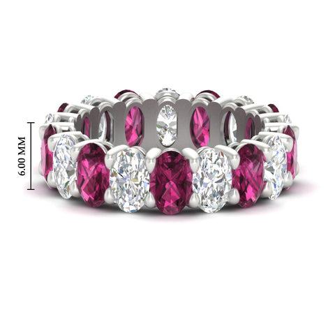 9-carat-oval-diamond-luxury-eternity-ring-with-pink-sapphire-in-white-gold-fdewb8324ovgsadrpisleep-6.00x4.00mm-nl-wg-hw
