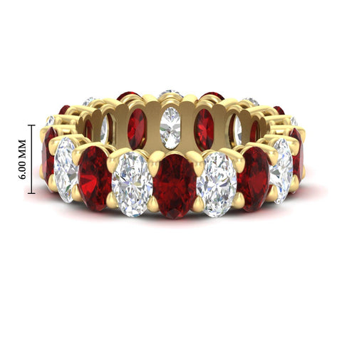 9-carat-oval-diamond-luxury-eternity-ring-with-ruby-in-yellow-gold-fdewb8324ovgrudrsleep-6.00x4.00mm-nl-yg-hw