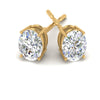 Load image into Gallery viewer, Stud Mens Earring Basket Oval Shaped