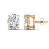 Load image into Gallery viewer, Stud Mens Earring Basket Oval Shaped