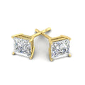 Thumbnail 157 - 9-carat-princess-cut-stud-earring-in-yellow-gold-FDEAR10411PR-9.00CT-NL-YG.jpg?v=1763113297