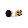 Load image into Gallery viewer, 9-carat-round-black-diamond-stud-earring-for-women-in-yellow-gold-fdear10411rogblackangle4-9.00ct-nl-yg_57e3a00c-a194-4fd9-a31f-a3b03f825385.jpg?v=1765339397