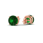 Load image into Gallery viewer, 9-carat-round-emerald-stud-earring-for-women-in-rose-gold-fdear10411rogemgrangle4-9.00ct-nl-rg_acb545bb-b4fc-4158-9f65-8c47c0d183f5.jpg?v=1765339407
