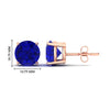 Load image into Gallery viewer, 9-carat-round-sapphire-stud-earring-for-women-in-rose-gold-fdear10411rogsablangle2-9.00ct-nl-rg-hw_8b402c88-5e49-4bba-a593-95492ab18f5b.jpg?v=1765339402