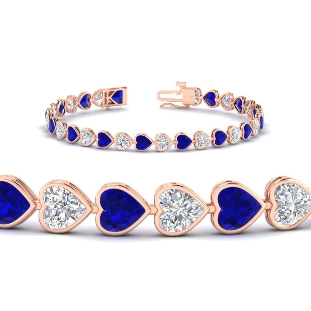 9-ct-bezel-tennis-bracelet-heart-shaped-diamond-with-sapphire-in-rose-gold-fdbrc10581htgsablangle2-9-ct-nl-rg