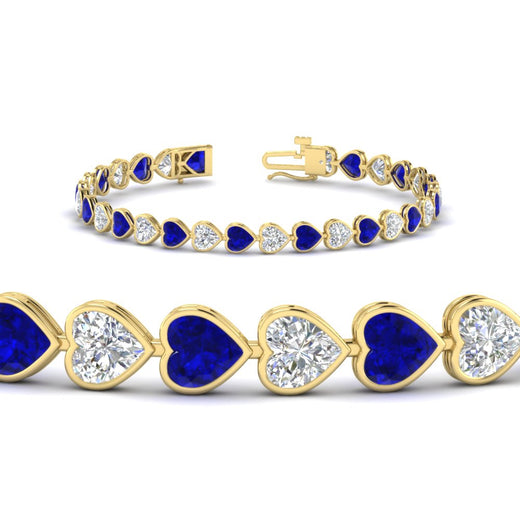 9-ct-bezel-tennis-bracelet-heart-shaped-diamond-with-sapphire-in-yellow-gold-fdbrc10581htgsablangle2-9-ct-nl-yg
