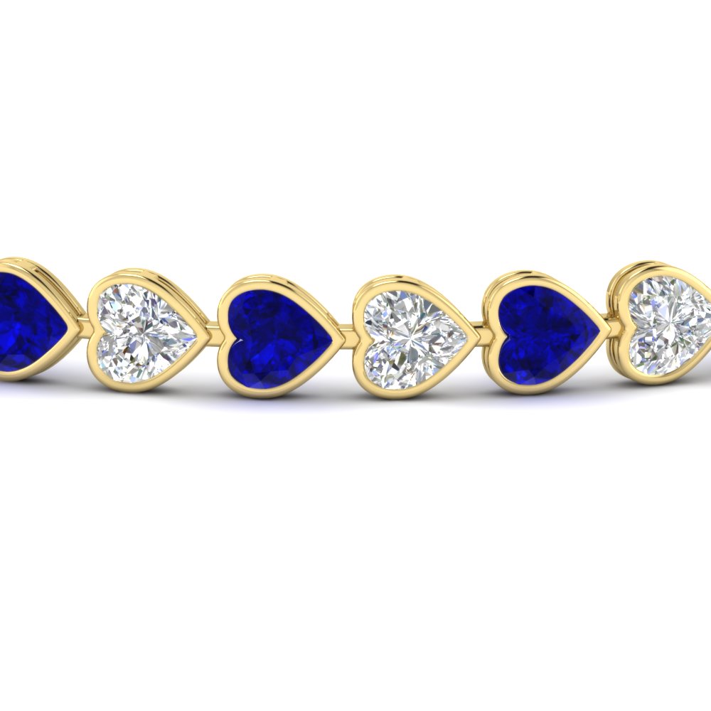 9-ct-bezel-tennis-bracelet-heart-shaped-diamond-with-sapphire-in-yellow-gold-fdbrc10581htgsablangle2-9-ct-nl-yg