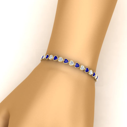 9-ct-bezel-tennis-bracelet-heart-shaped-diamond-with-sapphire-in-yellow-gold-fdbrc10581htgsablangle2-9-ct-nl-yg