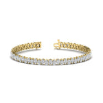 Load image into Gallery viewer, 9 Ct Pear Cut Tennis Bracelet
