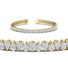Load image into Gallery viewer, 9 Ct Pear Cut Tennis Bracelet