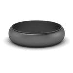 Load image into Gallery viewer, 9-mm-domed-wedding-mens-band-in-black-gold-FDM276354B-9MM-NL-BG
