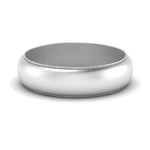 Load image into Gallery viewer, 9-mm-domed-wedding-mens-band-in-FDM276354B-9MM-NL-WG
