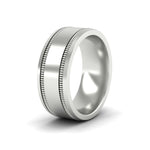 Load image into Gallery viewer, 5 mm Mens Band Double Milgrain
