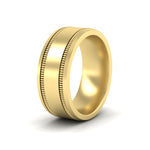 Load image into Gallery viewer, 5 mm Mens Band Double Milgrain
