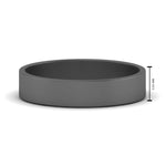 Load image into Gallery viewer, 5 mm Flat Gold Wedding Band
