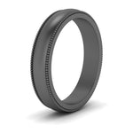 Load image into Gallery viewer, Milgrain Matte Finish Mens Band
