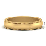 Load image into Gallery viewer, Milgrain Matte Finish Mens Band
