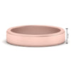 Load image into Gallery viewer, Simple Flat Wedding Band 4MM