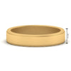 Load image into Gallery viewer, Simple Flat Wedding Band 4MM