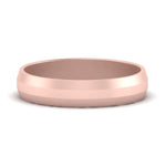 Load image into Gallery viewer, 9-mm-wedding-band-beveled-edge-matte-in-rose-gold-fdm10527b-9.0mm-nl-rg
