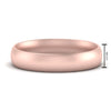 Load image into Gallery viewer, Comfort Fit Mens Wedding Band