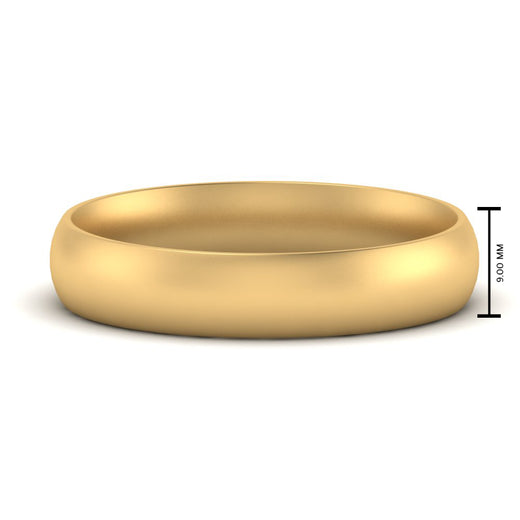 Comfort Fit Mens Wedding Band