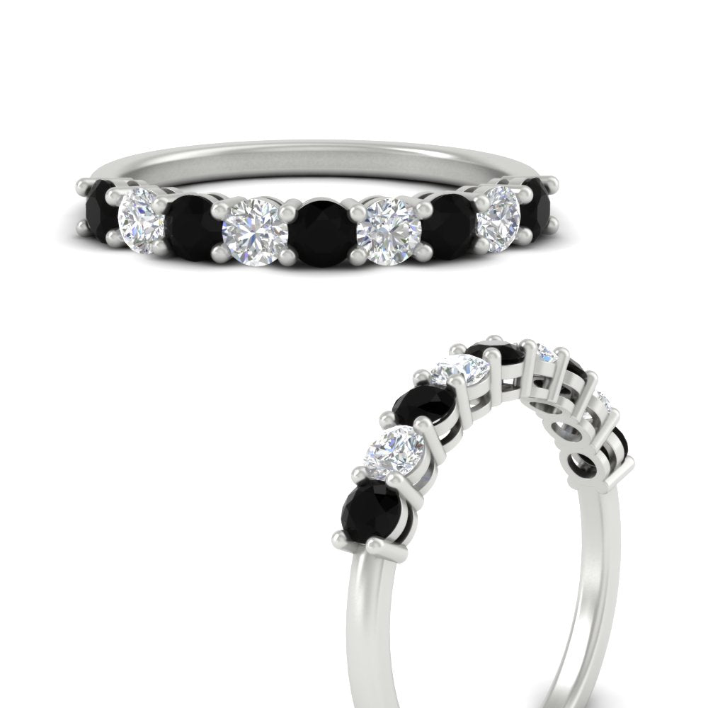 9-stone-0.75-carat-beautiful-black-diamond-wedding-band-in-white-gold-FD8008B9GBLACKANGLE3-0.75CT-NL-WG