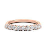 Load image into Gallery viewer, 9-stone-0.75-carat-beautiful-diamond-wedding-band-in-rose-gold-FD8008B9-0.75CT-NL-RG
