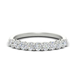 Load image into Gallery viewer, 9-stone-0.75-carat-beautiful-diamond-wedding-band-in-white-gold-FD8008B9-0.75CT-NL-WG
