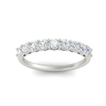 Load image into Gallery viewer, 9-stone-0.75-carat-beautiful-diamond-wedding-band-in-white-gold-FD8008B9ANGLE5-0.75CT-NL-WG
