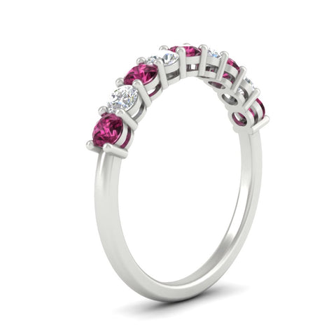 9-stone-0.75-carat-beautiful-pink-sapphire-wedding-band-in-white-gold-FD8008B9GSADRPIANGLE2-0.75CT-NL-WG