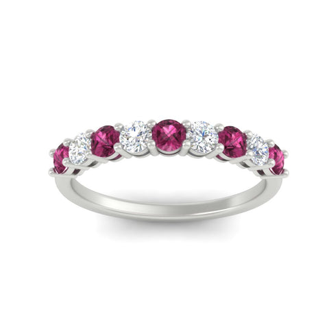 9-stone-0.75-carat-beautiful-pink-sapphire-wedding-band-in-white-gold-FD8008B9GSADRPIANGLE5-0.75CT-NL-WG