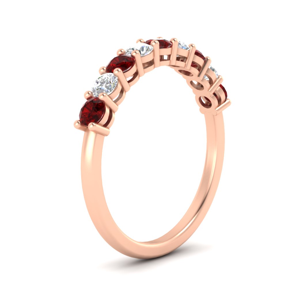 9-stone-0.75-carat-beautiful-ruby-wedding-band-in-rose-gold-FD8008B9GRUDRANGLE2-0.75CT-NL-RG