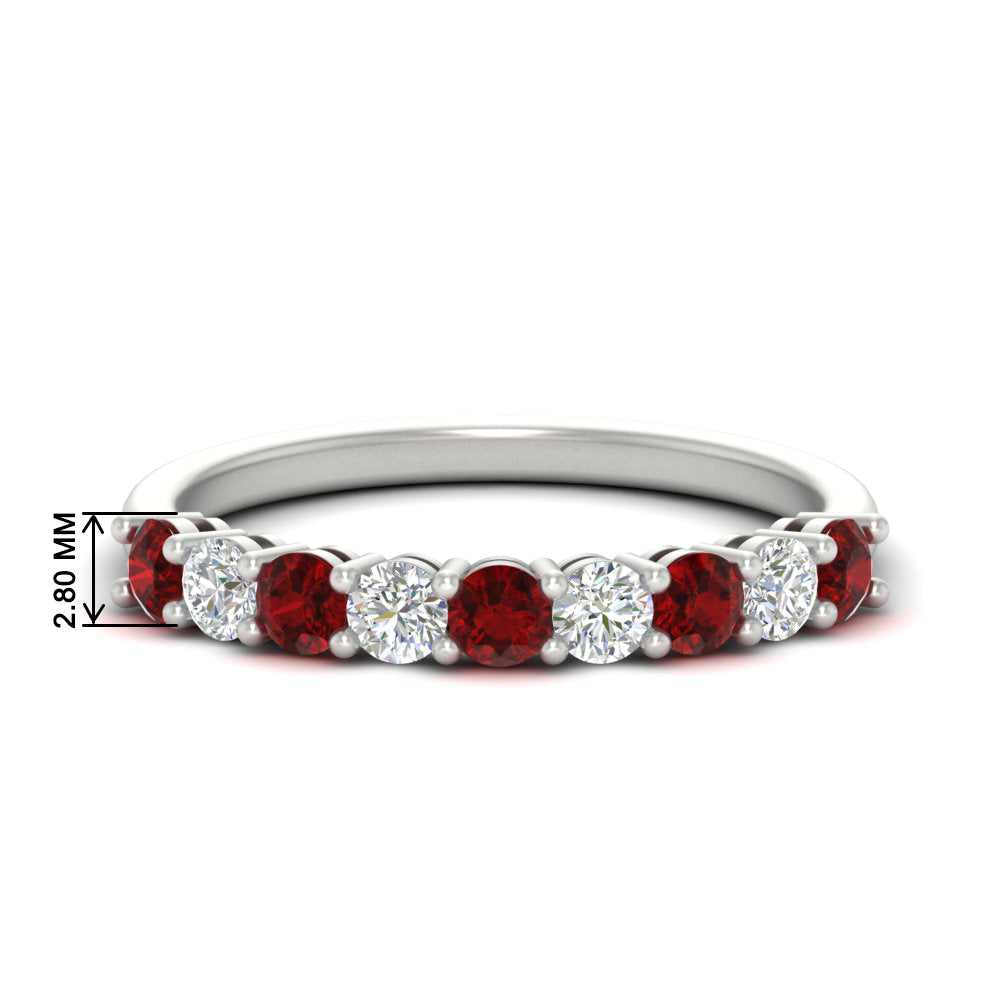 9-stone-0.75-carat-beautiful-ruby-wedding-band-in-white-gold-FD8008B9GRUDR-0.75CT-NL-WG-HW