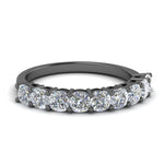 Load image into Gallery viewer, 9 Stone Cushion Cut Anniversary Band
