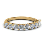 Load image into Gallery viewer, 9 Stone Cushion Cut Anniversary Band

