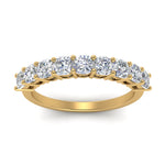 Load image into Gallery viewer, 9 Stone Cushion Cut Anniversary Band
