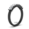 Load image into Gallery viewer, 9-stone-emerald-cut-diamond-wedding-band-in-black-gold-fdwb8008emangle2-1.00ct-nl-bg-hw.jpg?v=1774247355