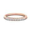 Load image into Gallery viewer, 9-stone-forever-ring-band-stackable-round-0.25-carat-diamond-band-in-rose-gold