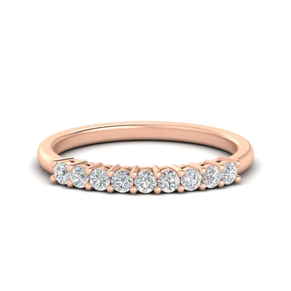 9-stone-forever-ring-band-stackable-round-0.25-carat-diamond-band-in-rose-gold