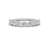 Load image into Gallery viewer, 9-stone-hexagon-stacking-diamond-ring-in-white-gold-FD10968BANGLE3-NL-WG.jpg