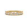 Load image into Gallery viewer, 9-stone-hexagon-stacking-diamond-ring-in-yellow-gold-FD10968BANGLE3-NL-YG.jpg