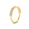 Load image into Gallery viewer, 9-stone-hexagon-stacking-diamond-ring-in-yellow-gold-FD10968BANGLE3-NL-YG.jpg