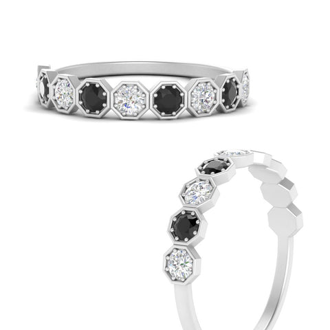 9-stone-hexagon-stacking-diamond-ring-with-black-diamond-in-white-gold-FD10968BGBLACKANGLE3-NL-WG.jpg