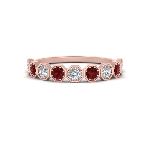 9-stone-hexagon-stacking-diamond-ring-with-ruby-in-rose-gold-FD10968BGRUDRANGLE3-NL-RG.jpg