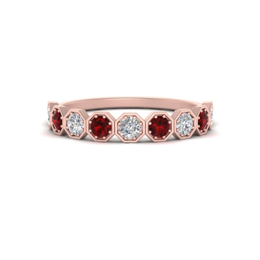 9-stone-hexagon-stacking-diamond-ring-with-ruby-in-rose-gold-FD10968BGRUDRANGLE3-NL-RG.jpg
