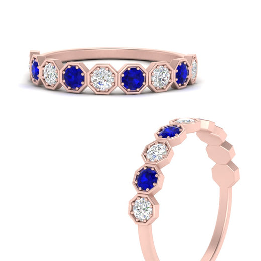 9-stone-hexagon-stacking-diamond-ring-with-sapphire-in-rose-gold-FD10968BGSABLANGLE3-NL-RG.jpg